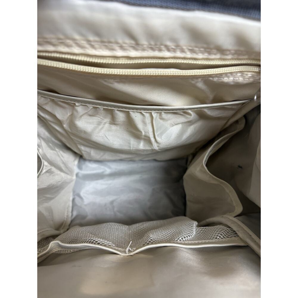 G+M Gray Backpack Tote Bag 15x15x6 Multi-Pocket Dance Travel Diaper Bag - Picture 5 of 10